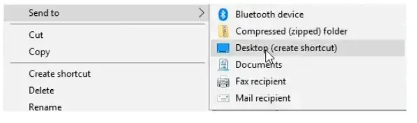Creating a desktop shortcut for a Clownfish Voice Changer plugin's executable file